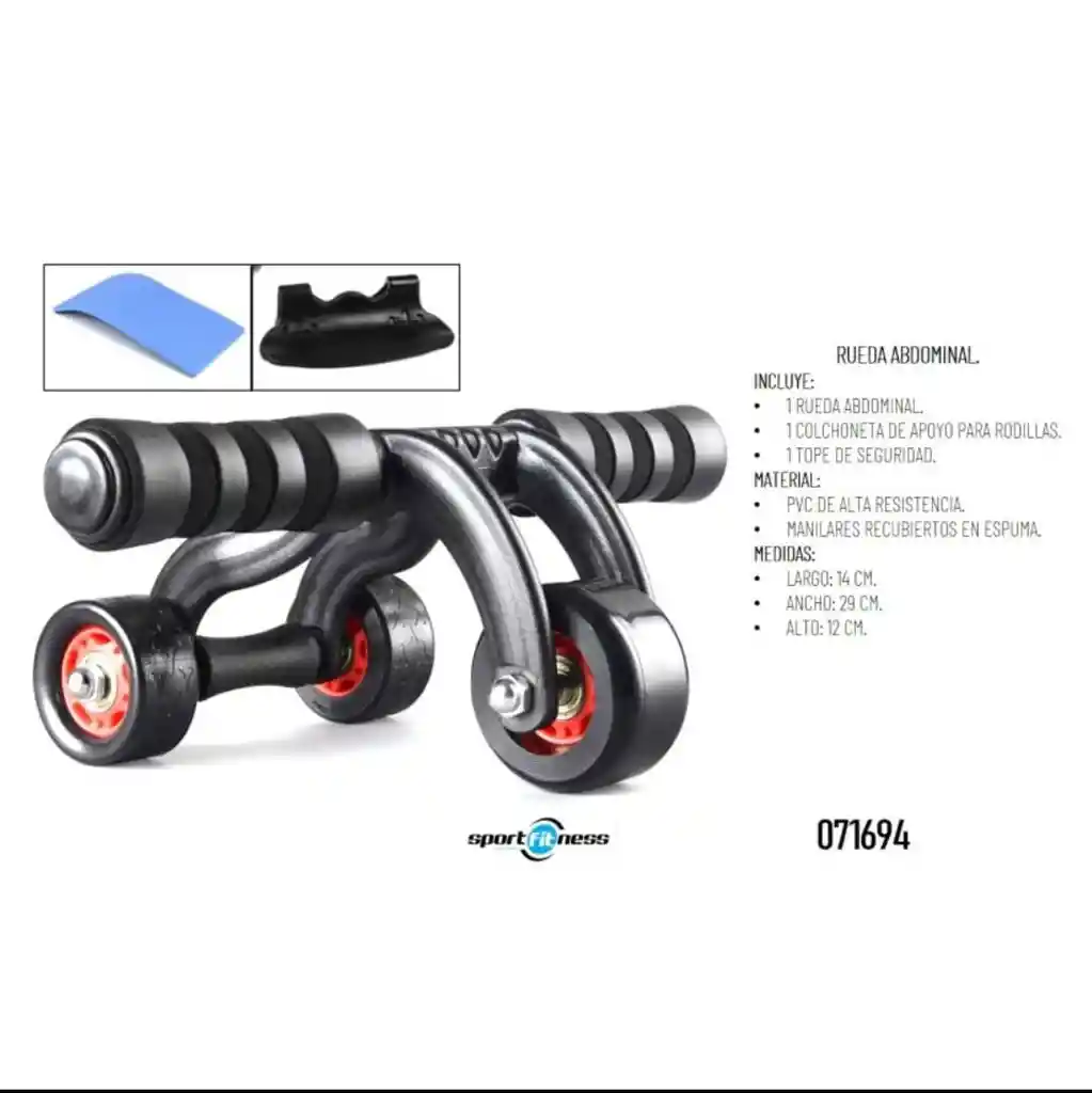 Rueda Abdominal 3 Ruedas