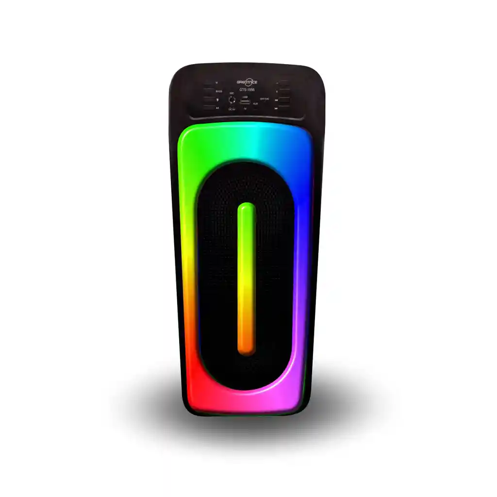 Parlante Cabina Luz Rgb Multicolor Potente Mp3 Bluetooth