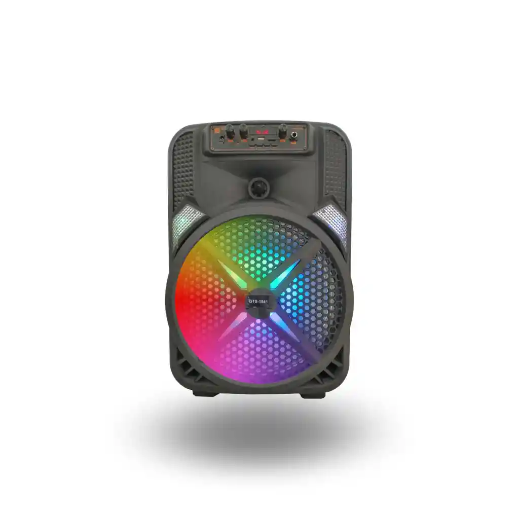 Cabina Parlante Bluetooth Profesional 12 Pulgadas Luz Rgb