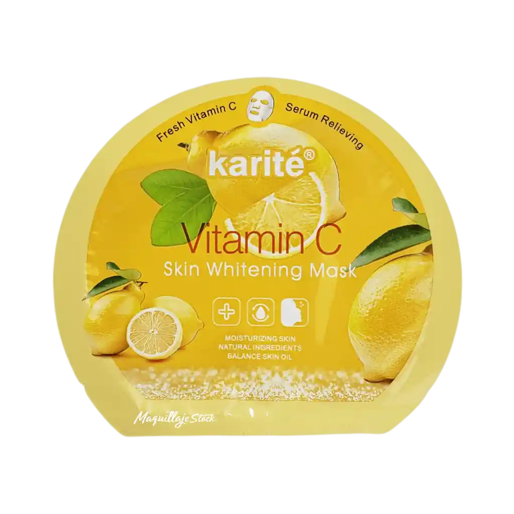 Karite Mascarilla Velo Vitamina C