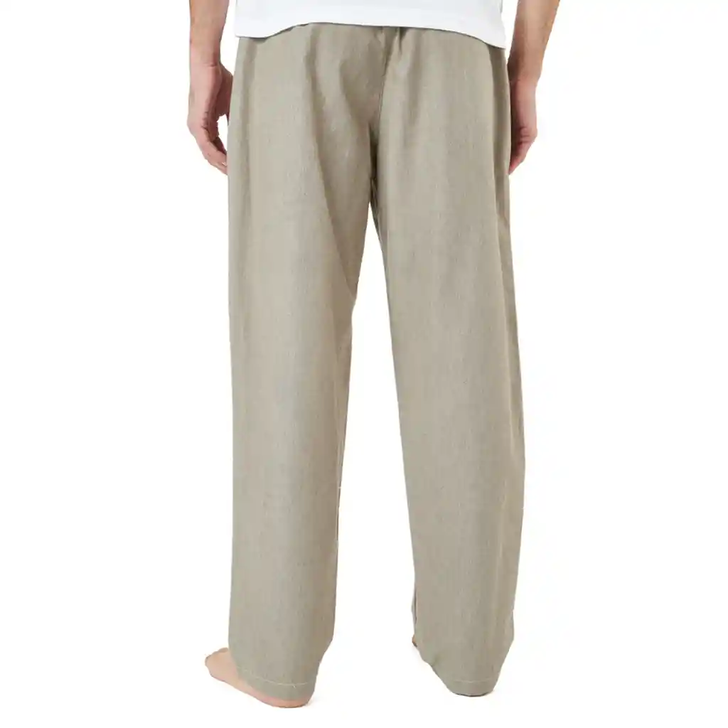 Pantalón Hombre Relax Beige Talla Xl