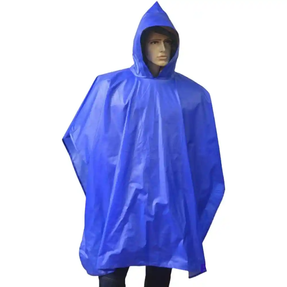 Capa Poncho Impermeable Adultos Unisex Lluvia