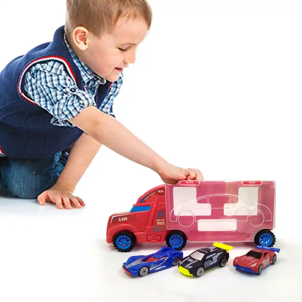 Carro Niñera Roja Juguetes Cars Niños Vehículos Jugueteria