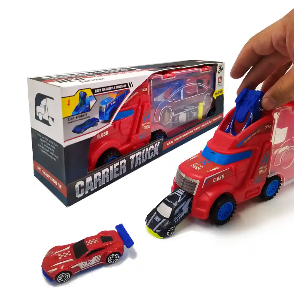 Carro Niñera Roja Juguetes Cars Niños Vehículos Jugueteria