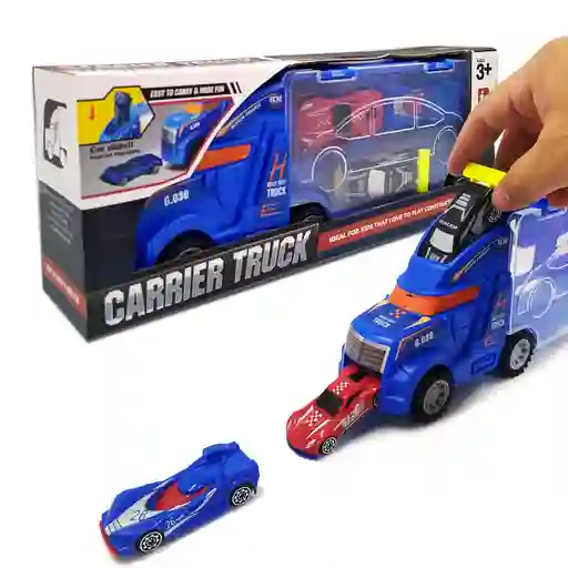 Carro Niñera Azul Juguetes Cars Niños Vehículos Jugueteria