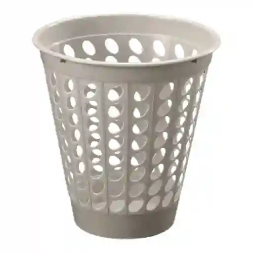 Rimax Papelera 5 Litros Calada Blanca