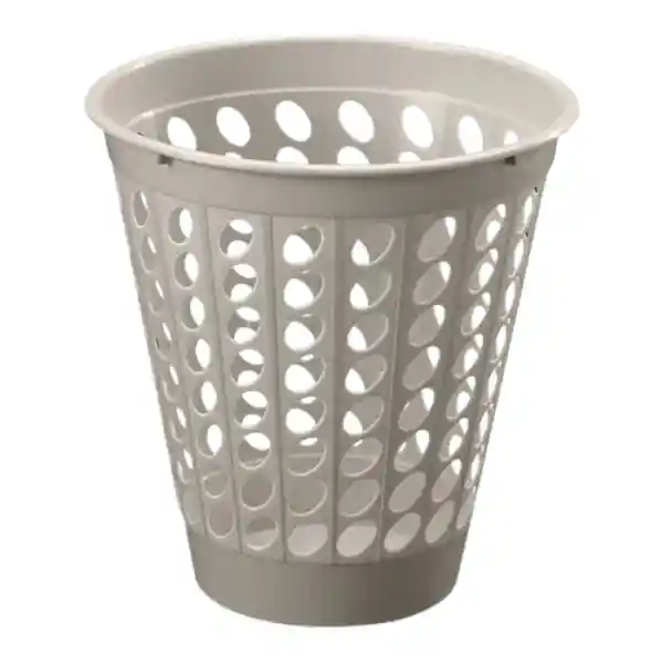 Rimax Papelera 5 Litros Calada Blanca
