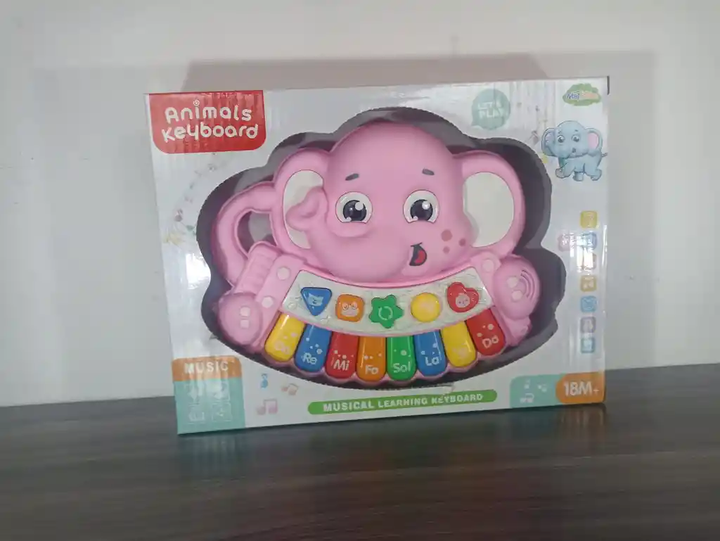 Instrumento Musical Juguete Piano Elefante