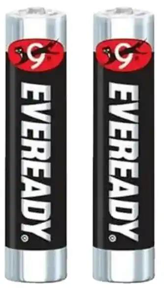 Pila Aaa De Carbon X 2 Unidades Marca Eveready