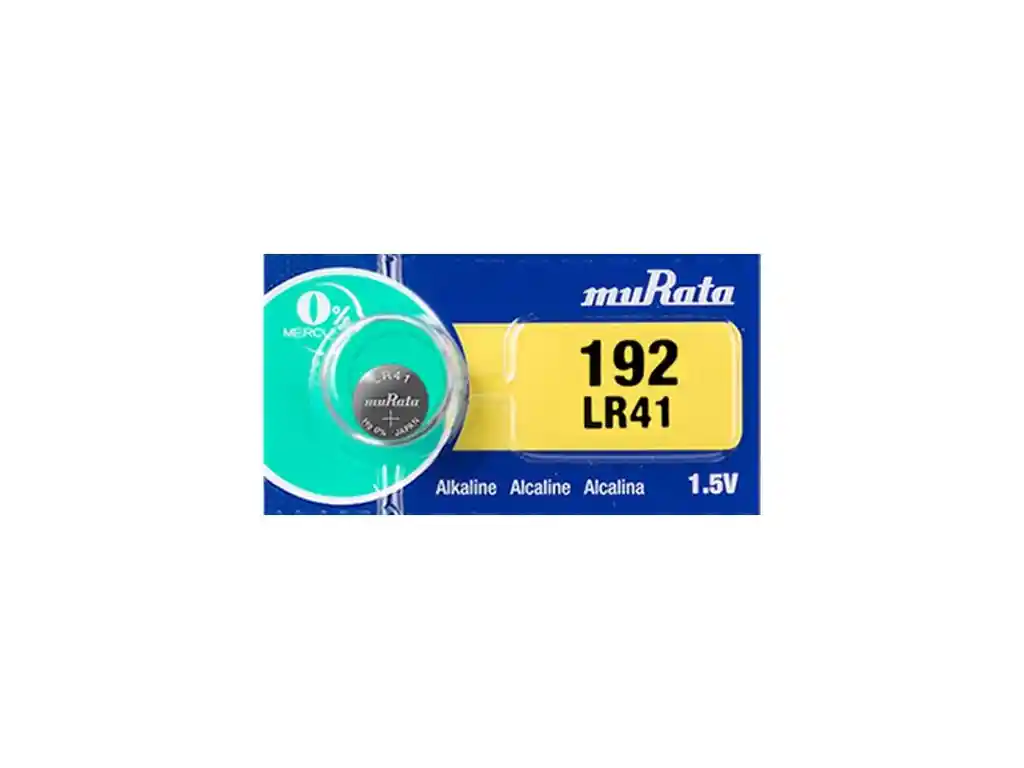 Batería Pila Lr41 192 Nueva Murata Original, 1.5v