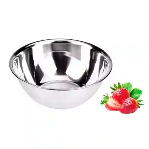 Bowl Tazón Mezclador Metálico Acero Inoxidable