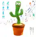 Juguete Cactus Bailarin Recargable, Repite Lo Que Hablas