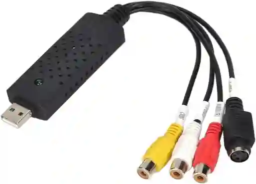 Capturadora De Video Audio Usb Conexión S-video A Rca