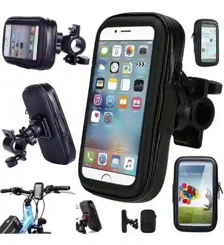 Holder Soporte Para Celular Bici O Moto A Prueba De Agua