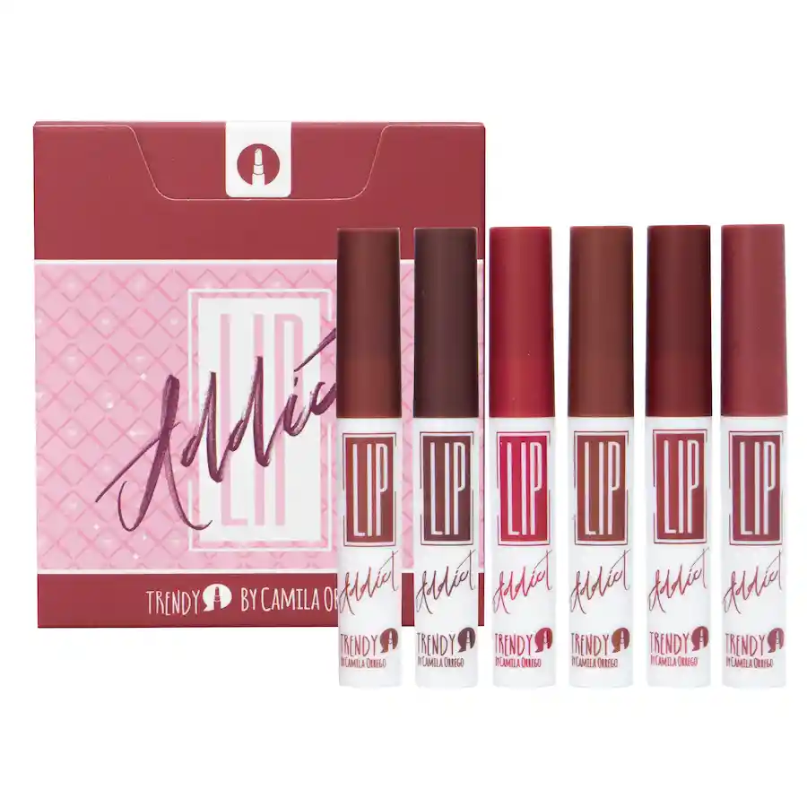 TRENDY Kit Labiales X 6 Lip Addict Rojos