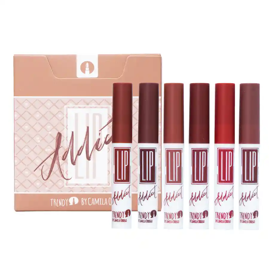 TRENDY Kit Labiales X 6 Lip Addict Nudes