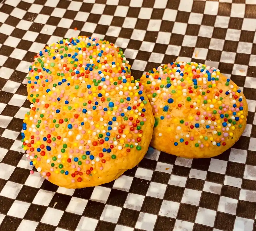 Galleta Con Chispas De Colores