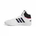 Adidas Tenis Hoops Blanco y Azul Talla 10 - 3.0 MID REF: GY5543