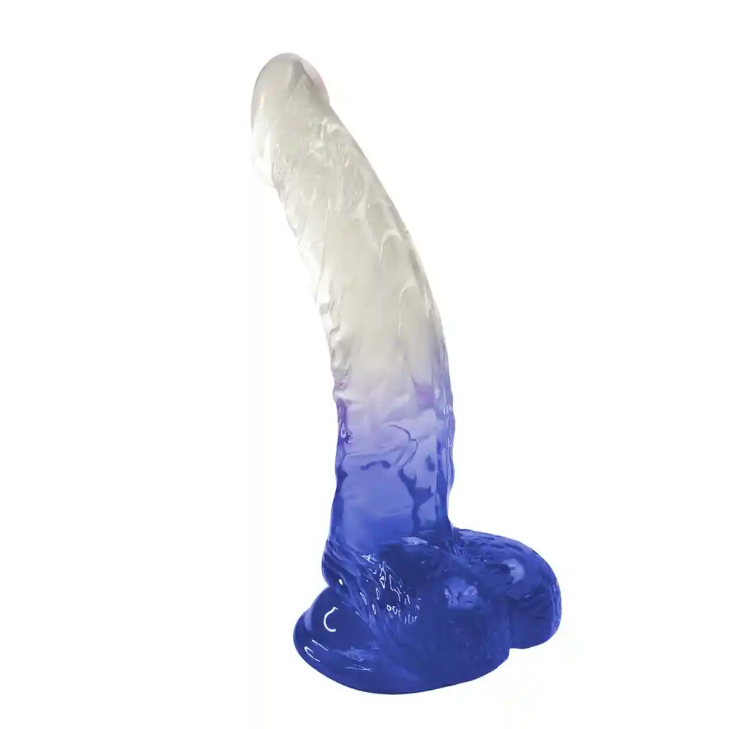 Dildo Realista Degrade Azul