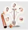 Masajeador / Rodillo Facial Vibratorio Antienvejecimiento
