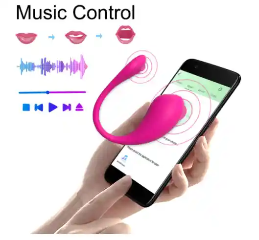 Vibrador Huevo Larga Distancia Manejo Con Smartphone Carga Usb Long Distance Egg