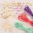 Kit Para Hacer Manillas Y Collares Juguete Para Niñas