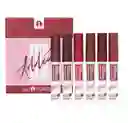 kit labiales x 6 TRENDY lip addict rojos ref lt07