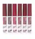 kit labiales x 6 TRENDY lip addict rojos ref lt07