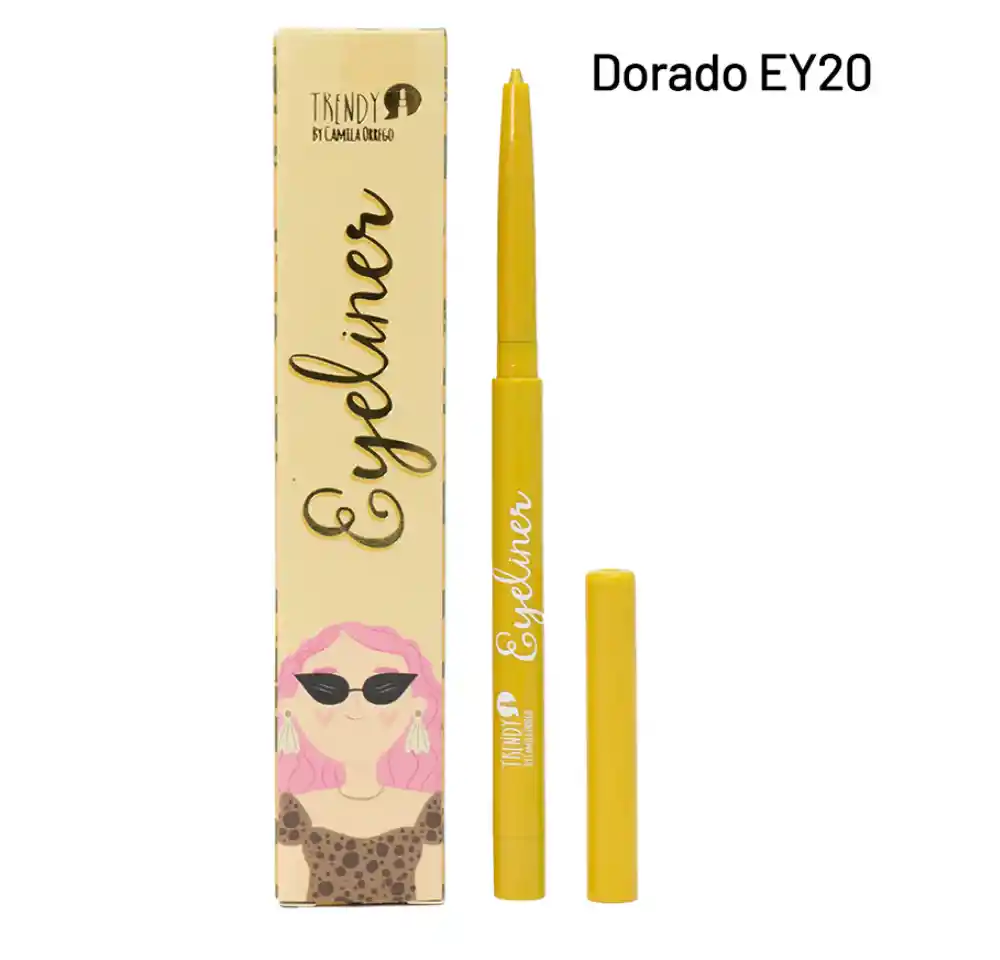  Lapiz De Ojos TRENDY Ref Ey20 Dorado 