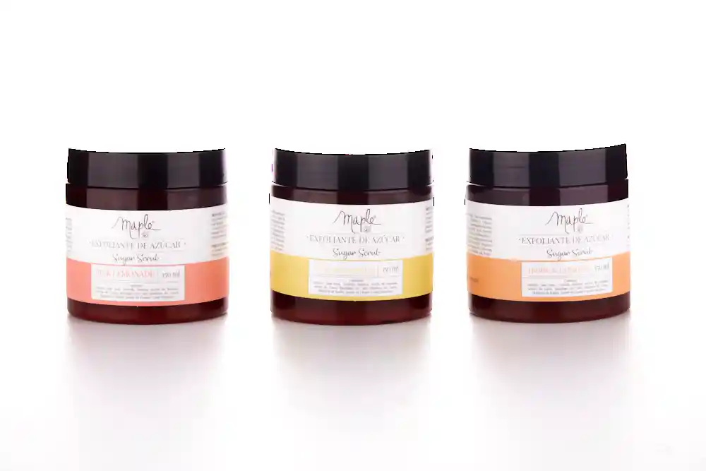 sugar scrub exFoliante de azucar pink lemonade
