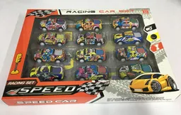 Juego De Carros Rancing Car X 12 Unidades Ref 130-97