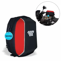 Tank Bag Maleta Para Tanque Multiusos Rígida Para Moto Porta Celular Roja