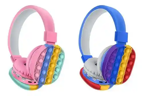 Audifonos Diadema Pop It Bluetooth Inalambrico