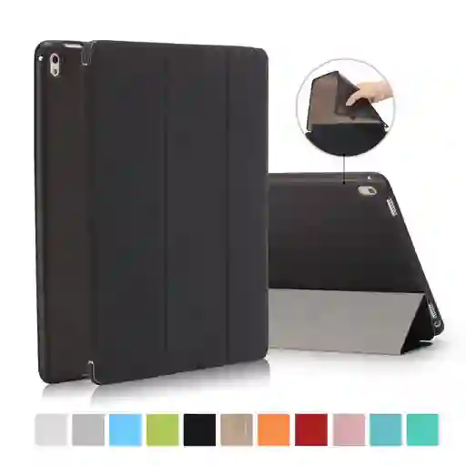 Estuche Protector Smart Folio Compatible Con Ipad Mini Versiones 1 2 3 4 Y 5 - Negro