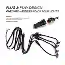 Luces Led Amarillas Lujo Para Persiana Parrilla Tipo Ford X4