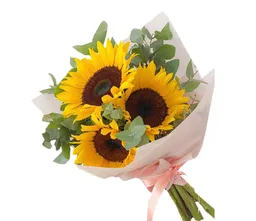 Bouquet Con 3 Girasoles