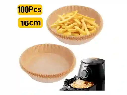 Forro De Papel Para Freidora De Horno Airfryer Cesta De 100