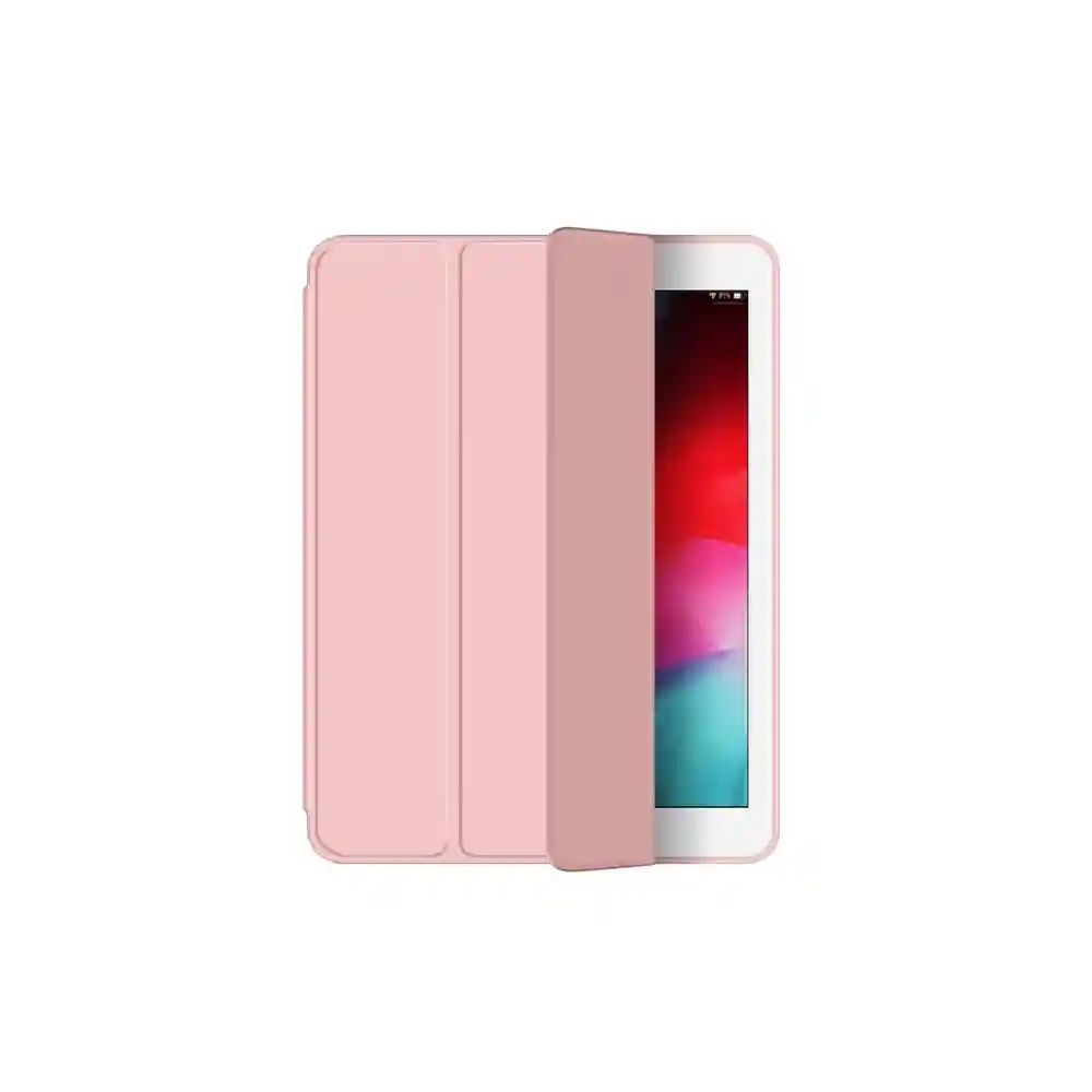 Estuche Protector Smart Folio Compatible Con Ipad Mini Versiones 1 2 3 4 Y 5 - Rosado