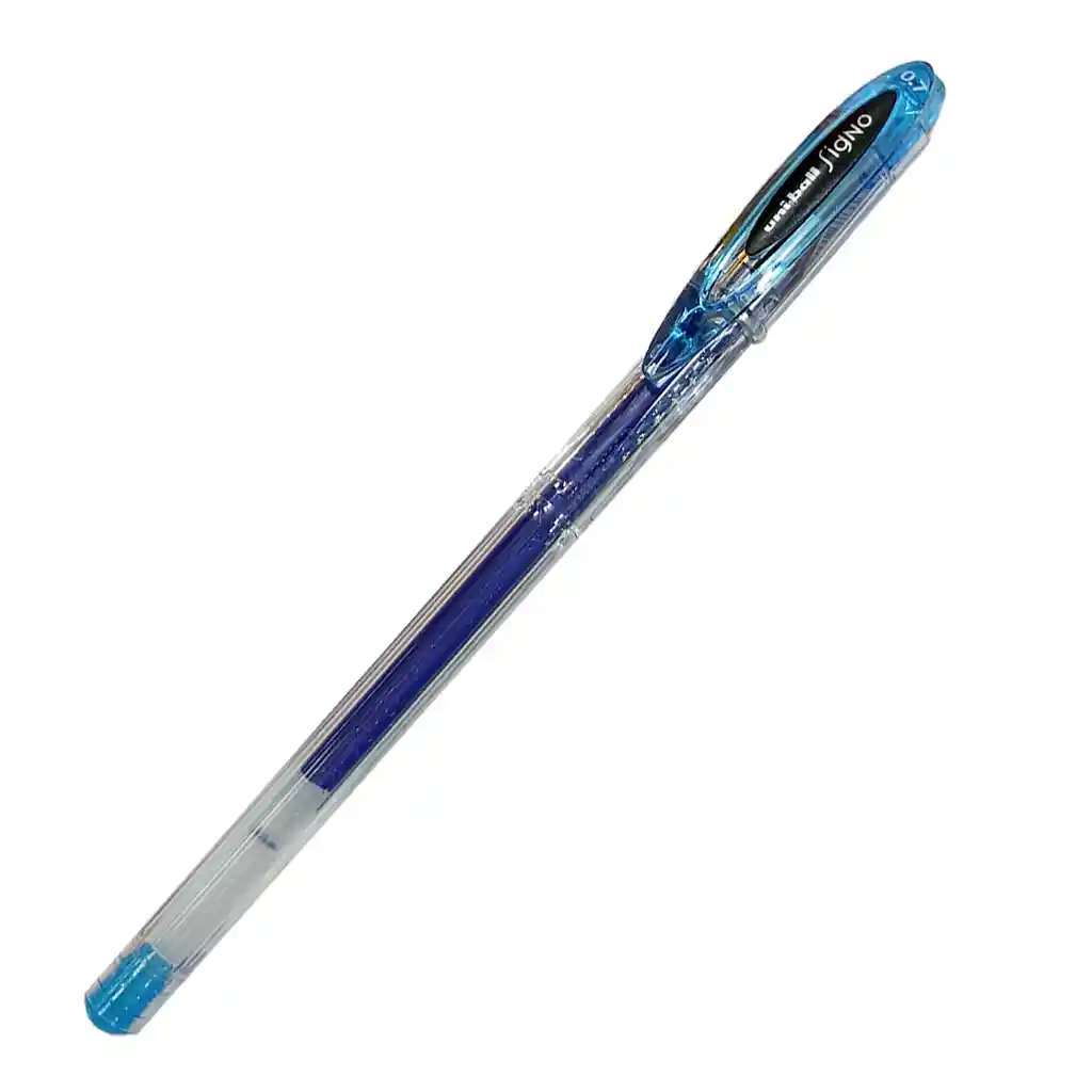 Uniball Signo Gel 0.7 Azul Claro