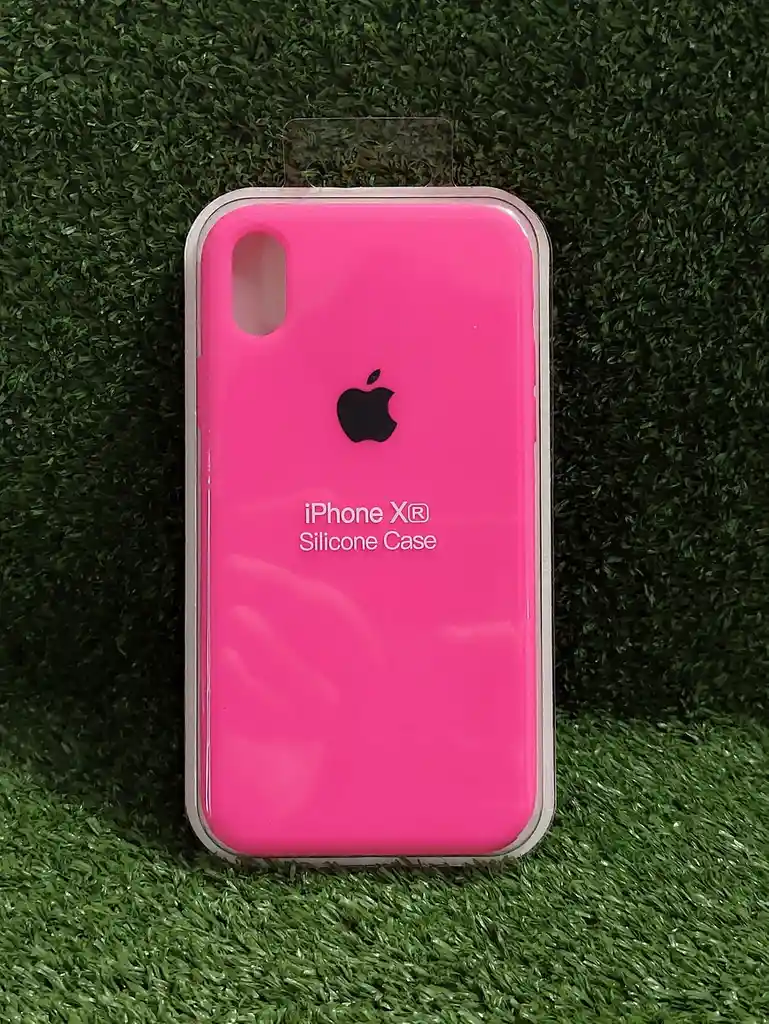 Iphone Xr | Forro Protector| Silicone Case | Fucsia Neon | Iphone | Carcasa | Funda | Anti Humedad