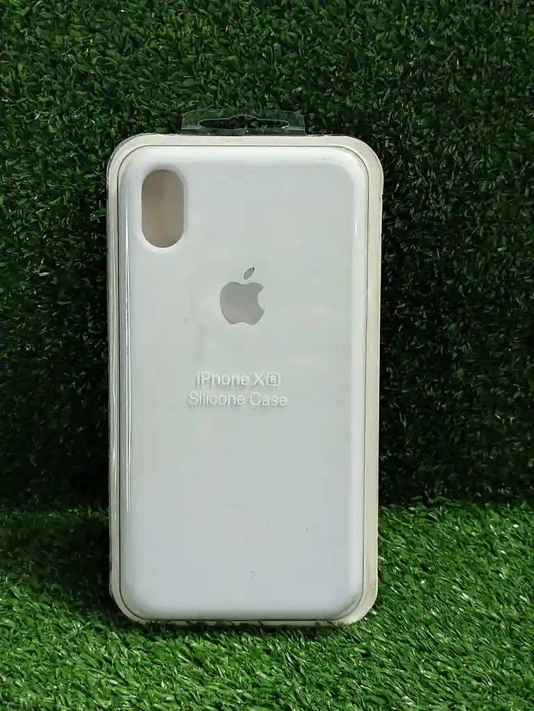 Iphone Xr | Forro Protector| Silicone Case | Blanco | Iphone | Carcasa | Funda | Anti Humedad