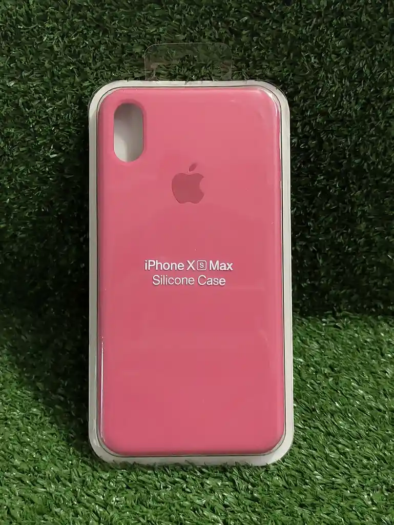 Iphone Xs Max | Forro Protector| Silicone Case | Rouge | Iphone | Carcasa | Funda | Anti Humedad