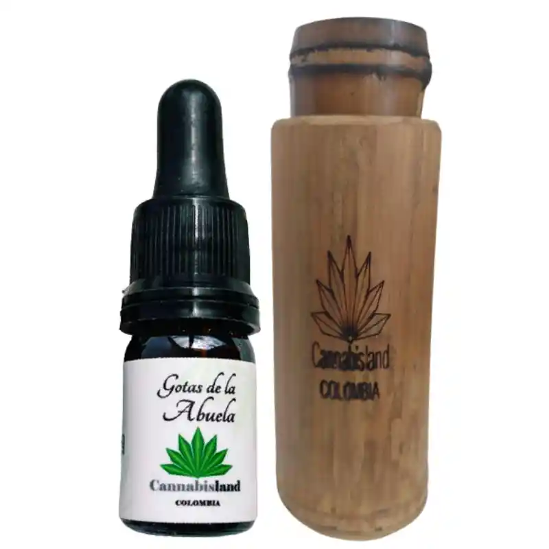 Aceite Natural Gotas De La Abuela Extracto Cannabis Cbd Al 20%