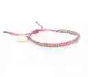 Pulsera Gold Power Fucsia