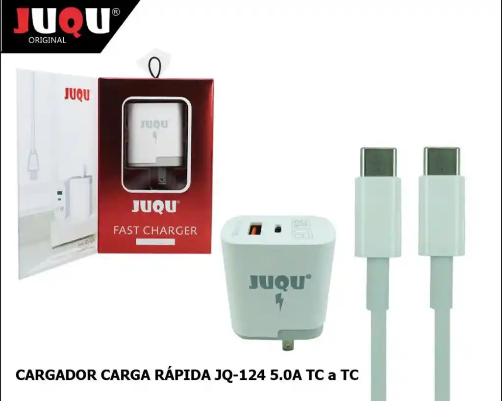 Cargador Carga Rapida Juqu Tipo C A Tipo C
