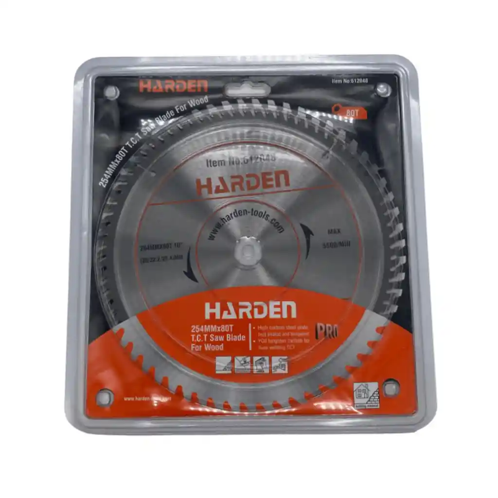 Disco De Sierra 10" 80t Harden