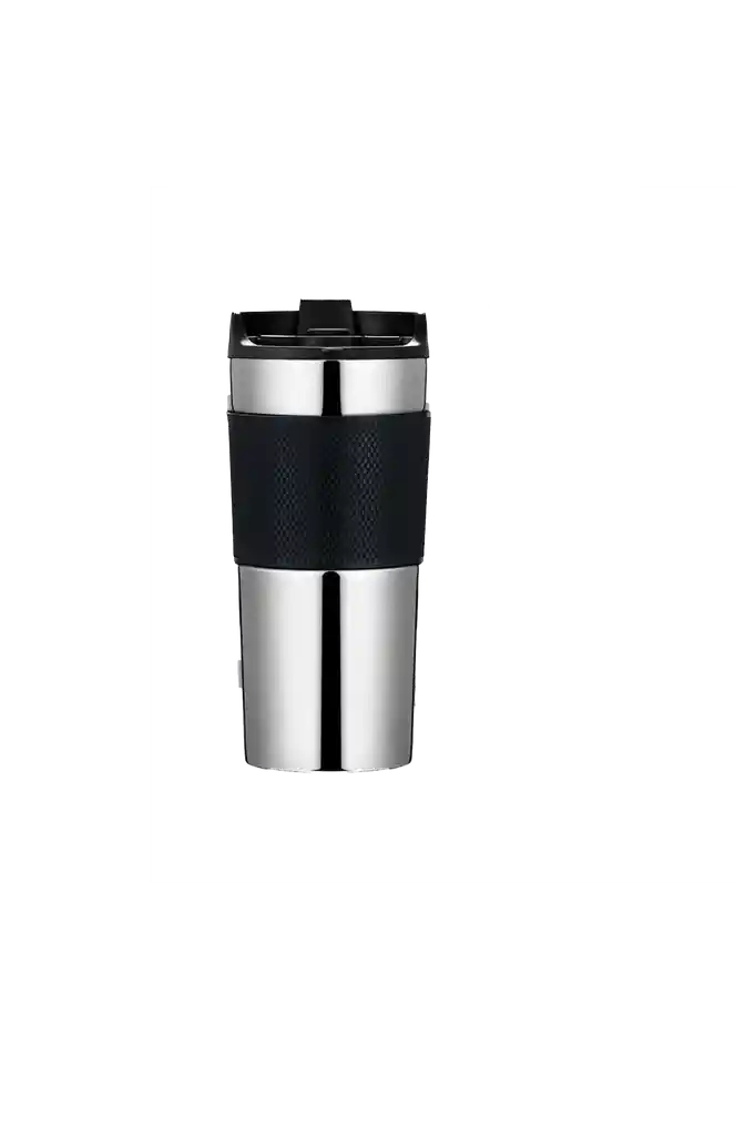 Termo Prensa Cafetera 350ml Para Viaje Plata