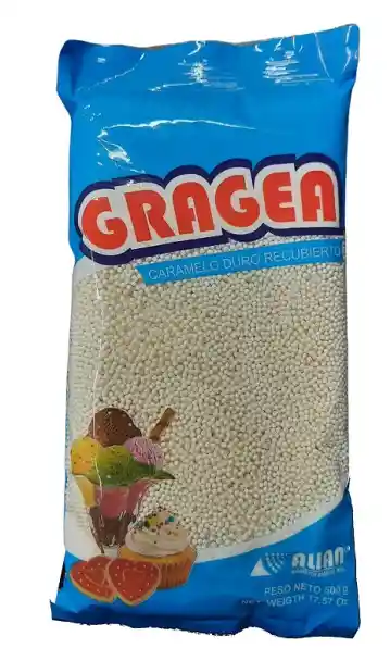 Grageas Comestibles Blancas X 500 Gr