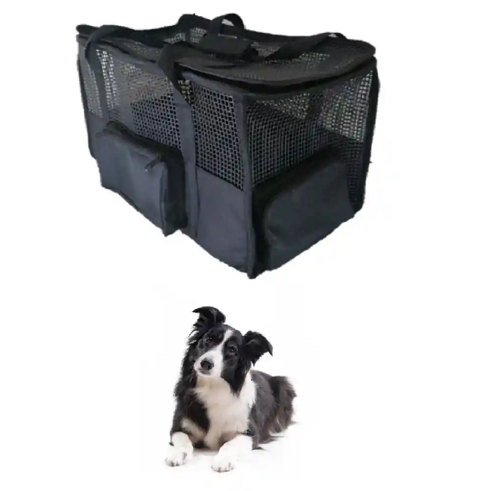 Mochila Mlaetin Cargador Guacal Grande Para Transportar Perro Y Gato