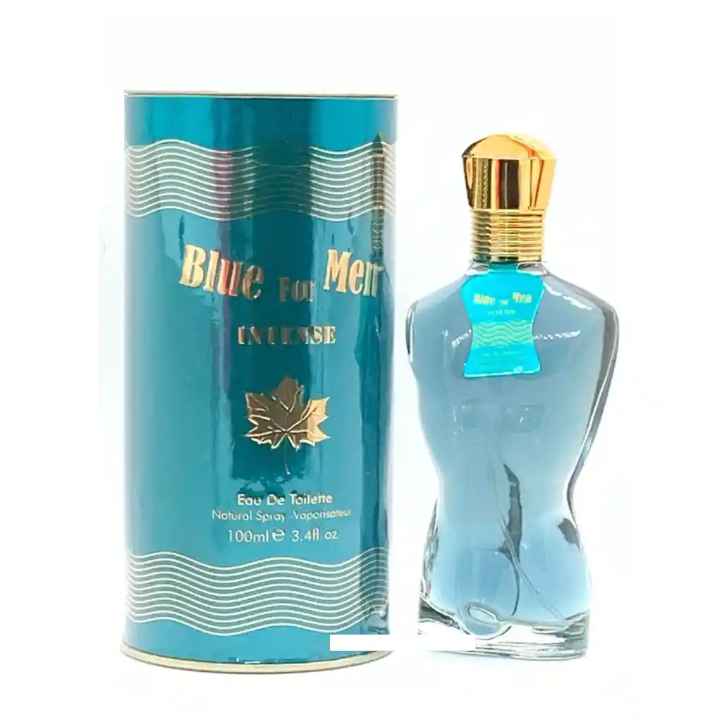 Edt  Locion Perfume Blue For Men Intense 100Mlhombre Original Garantizada